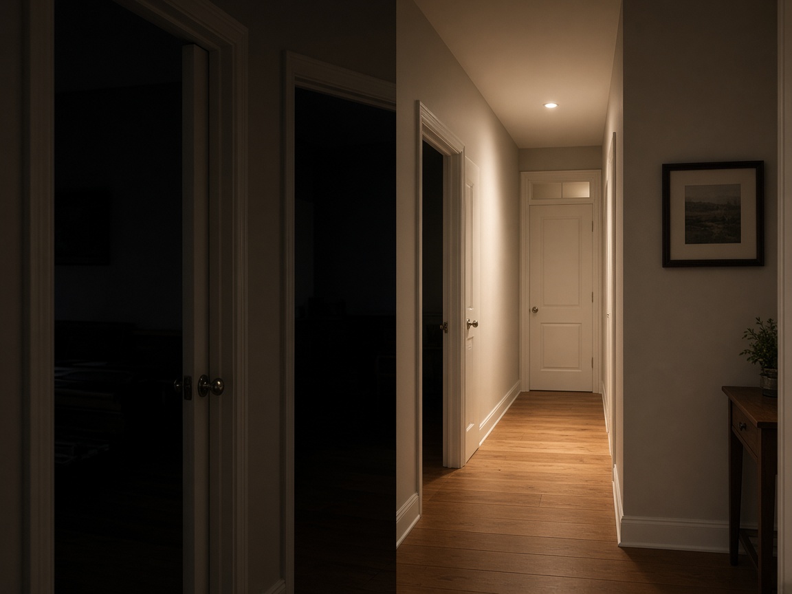 Home with partial power loss in some rooms Home with partial power loss in some rooms